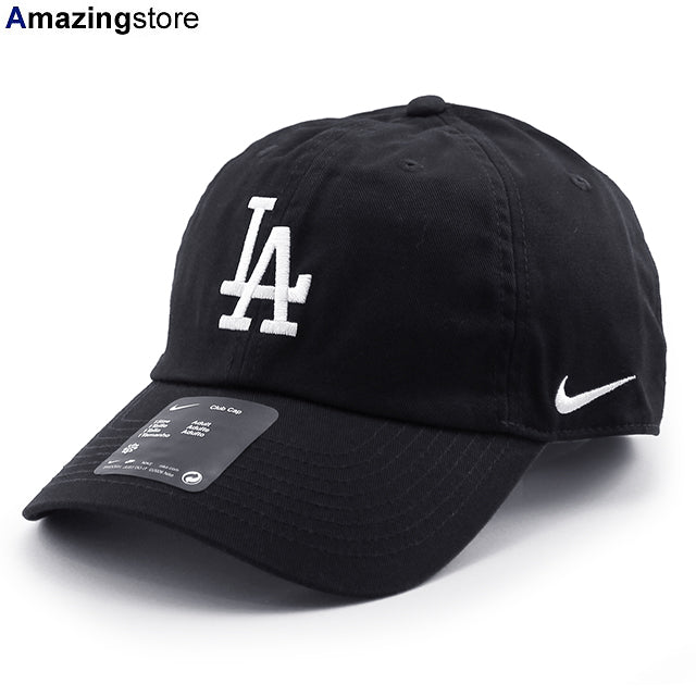 ナイキ キャップ ロサンゼルス ドジャース NIKE CLUB UNSTRUCTURED ORGANIC COTTON CAP BLACK