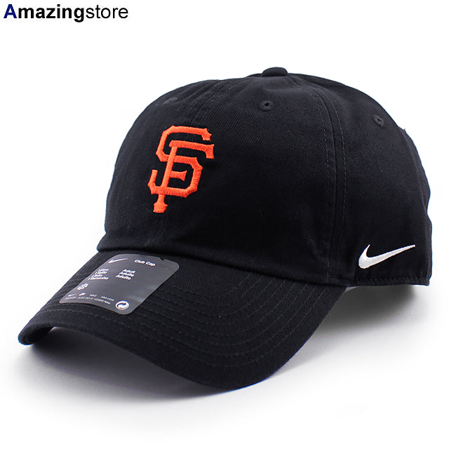 ナイキ キャップ サンフランシスコ ジャイアンツ NIKE CLUB UNSTRUCTURED ORGANIC COTTON CAP BLACK
