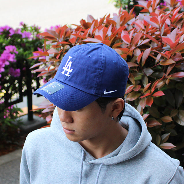 ナイキ キャップ ロサンゼルス ドジャース NIKE CLUB UNSTRUCTURED ORGANIC COTTON CAP BLACK