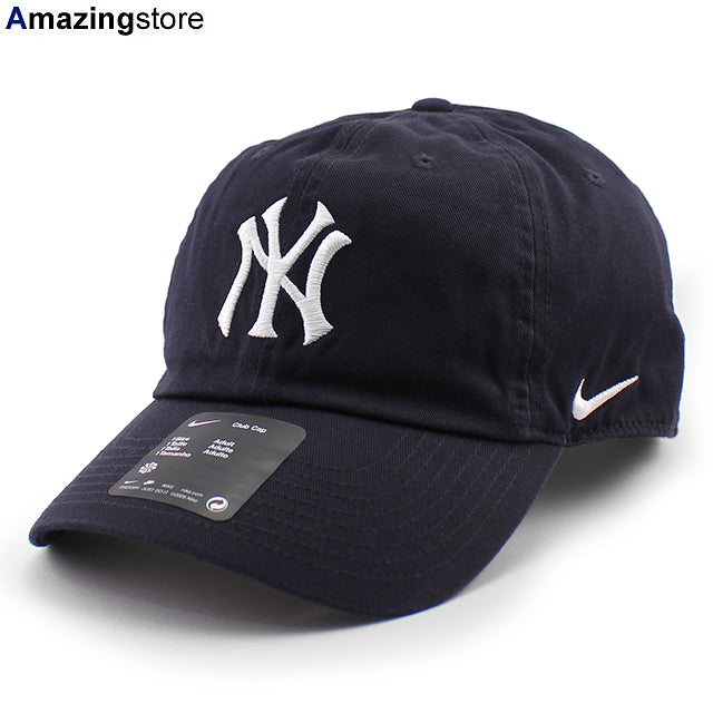 ナイキ キャップ ニューヨーク ヤンキース NIKE CLUB UNSTRUCTURED ORGANIC COTTON CAP PITCH BLUE