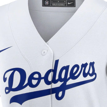 海外取寄 女性用 NIKE ナイキ レプリカユニフォーム ロサンゼルス ドジャース MLB WOMEN'S HOME REPLICA COOL BASE JERSEY WHITE NIKE LOS ANGELES DODGERS