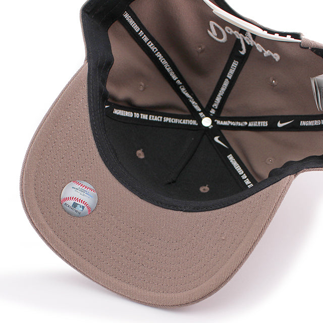 ナイキ キャップ ロサンゼルス ドジャース MLB RISE SNAPBACK CAP BROWN