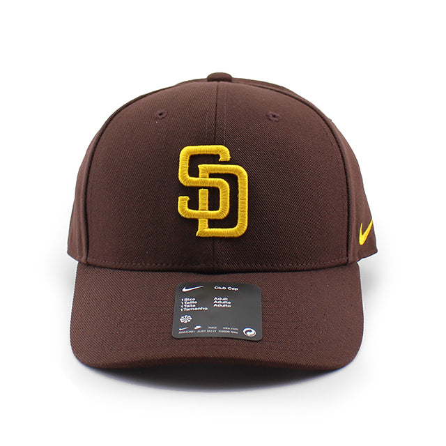 ナイキ キャップ サンディエゴ パドレス DRI-FIT CLUB STRUCTURED CAP BROWN