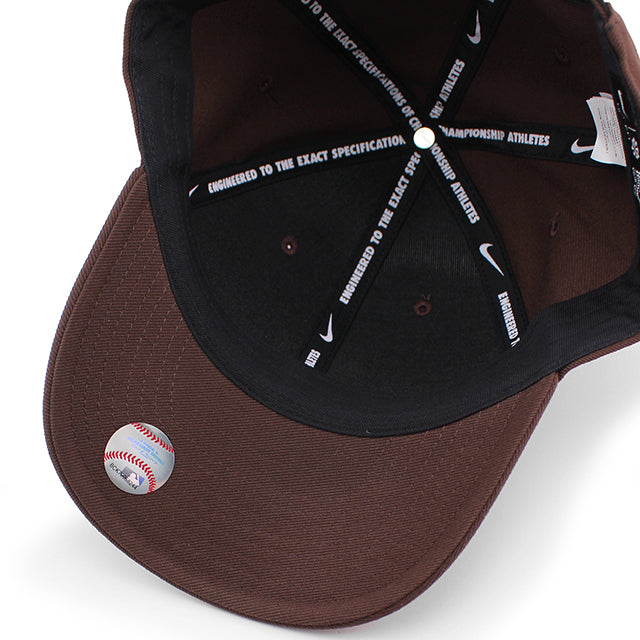 ナイキ キャップ サンディエゴ パドレス DRI-FIT CLUB STRUCTURED CAP BROWN
