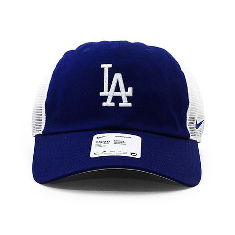 ナイキ メッシュキャップ ロサンゼルス ドジャース MLB HERITAGE 86 LOGO MESH CAP BLUE