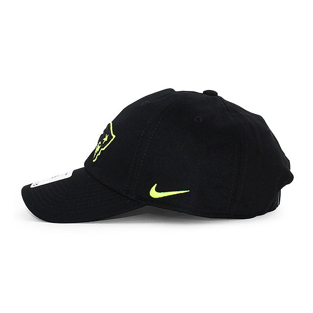 ナイキ キャップ ニューイングランド ペイトリオッツ NFL HERITAGE 86 VOLT STRAPBACK CAP H86 BLACK NIKE NEW ENGLAND PATRIOTS