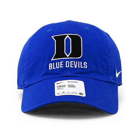 ナイキ キャップ デューク ブルーデビルズ NCAA HERITAGE 86 LOGO STRAPBACK CAP H86 ROYAL BLUE NIKE DUKE BLUE DEVILS