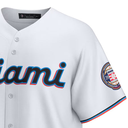 イチロー 2025 日米 野球殿堂入り 海外取寄 ナイキ ホーム ユニフォーム マイアミ マーリンズ