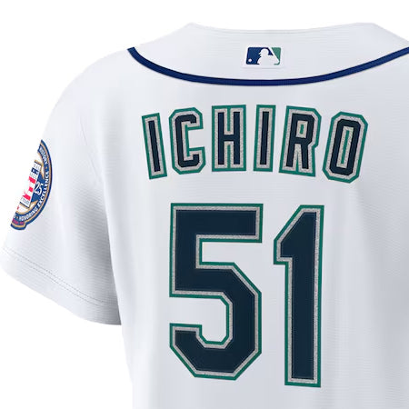 イチロー 2025 日米 野球殿堂入り海外取寄 女性用 ナイキ ホーム ユニフォーム シアトル マリナーズ