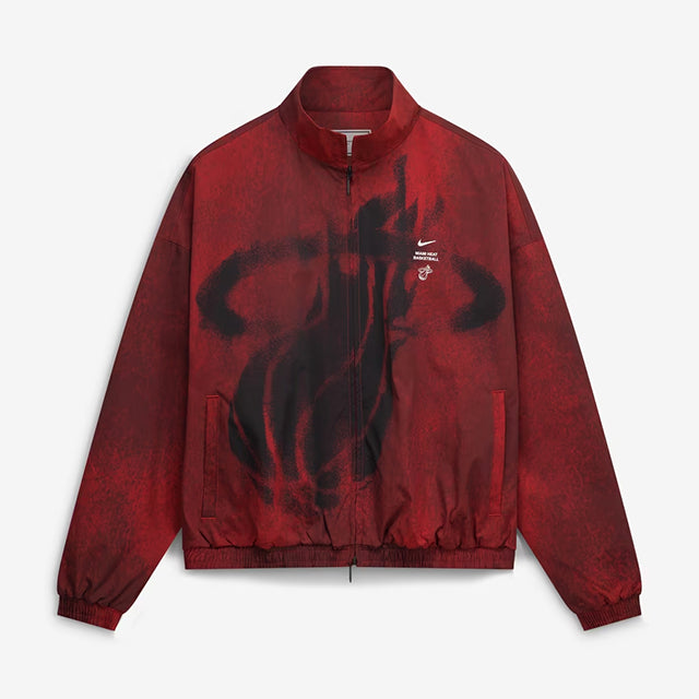 海外取寄 ナイキ ジャケット マイアミ ヒート JACKET 2026-27 STANDARD ISSUE ON-COURT GAME THEATER LOUD FULL-ZIP JACKET RED