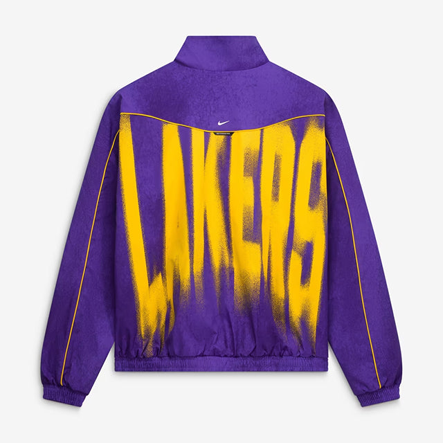 海外取寄 ナイキ ジャケット ロサンゼルス レイカーズ JACKET 2026-27 STANDARD ISSUE ON-COURT GAME THEATER LOUD FULL-ZIP JACKET PURPLE