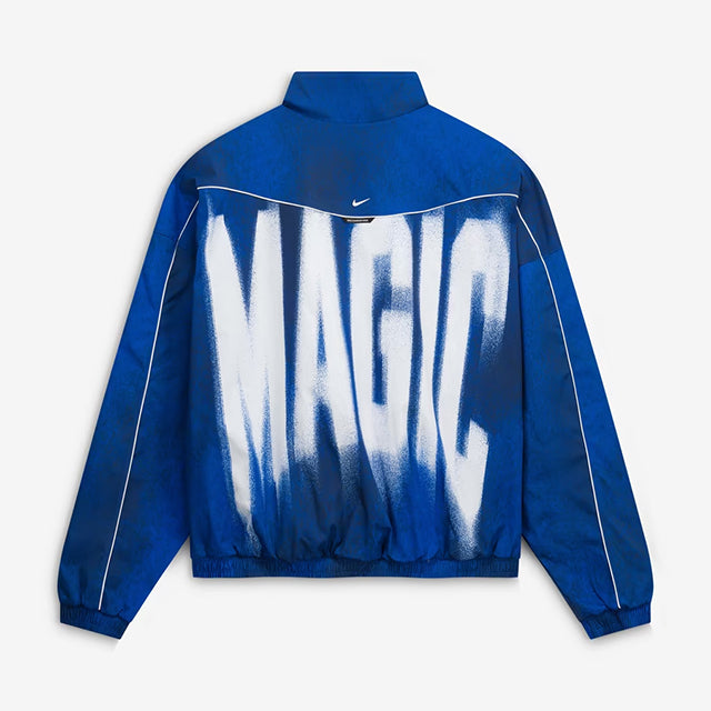 海外取寄 ナイキ ジャケット オーランド マジック JACKET 2026-27 STANDARD ISSUE ON-COURT GAME THEATER LOUD FULL-ZIP JACKET BLUE
