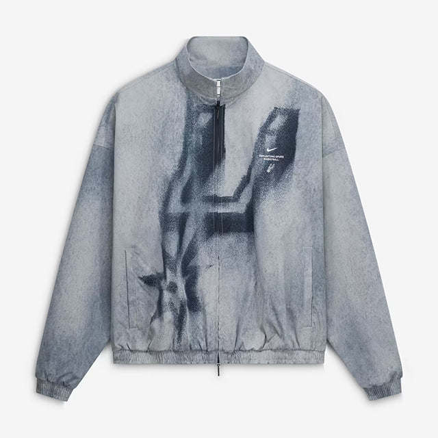 海外取寄 ナイキ ジャケット サンアントニオ スパーズ JACKET 2026-27 STANDARD ISSUE ON-COURT GAME THEATER LOUD FULL-ZIP JACKET GREY