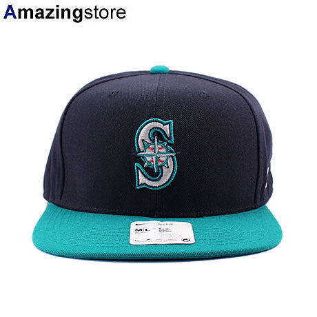 ナイキ キャップ スナップバック シアトル マリナーズ MLB PRO SNAPBACK CAP NAVY-TEAL