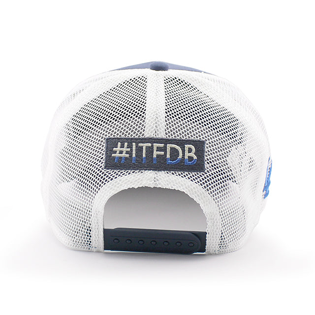ナイキ キャップ ロサンゼルス ドジャース CITY CONNECT DRI-FIT RISE STRUCTURED TRUCKER CAP THUNDER BLUE-WHITE