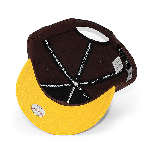 ナイキ キャップ サンディエゴ パドレス MLB CLUB PERFORMANCE ADJUSTABLE CAP BROWN