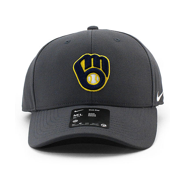 ナイキ キャップ ミルウォーキー ブルワーズ MLB CLUB PERFORMANCE ADJUSTABLE CAP GERY