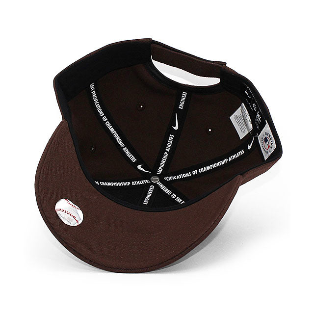 ナイキ キャップ サンディエゴ パドレス MLB PERFORMANCE CLUB CAP BROWN