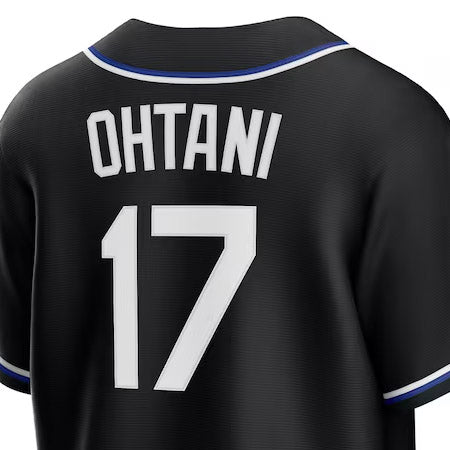 大谷翔平モデル 海外取寄 NIKE レプリカユニフォーム ロサンゼルス ドジャース 2025 MLB LIGHTS OUT REPLICA PLAYER JERSEY BLACK