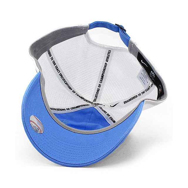 ナイキ メッシュキャップ シカゴ カブス MLB CLUB TRUCKER STRAPBACK CAP MESH CAP LT BLUE
