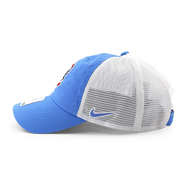 ナイキ メッシュキャップ シカゴ カブス MLB CLUB TRUCKER STRAPBACK CAP MESH CAP LT BLUE