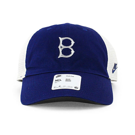 ナイキ メッシュキャップ ブルックリン ドジャース MLB REWIND CLUB TRUCKER MESH CAP BLUE