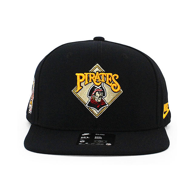 ナイキ キャップ ピッツバーグ パイレーツ MLB PRO PERFORMANCE SNAPBACK CAP BLACK