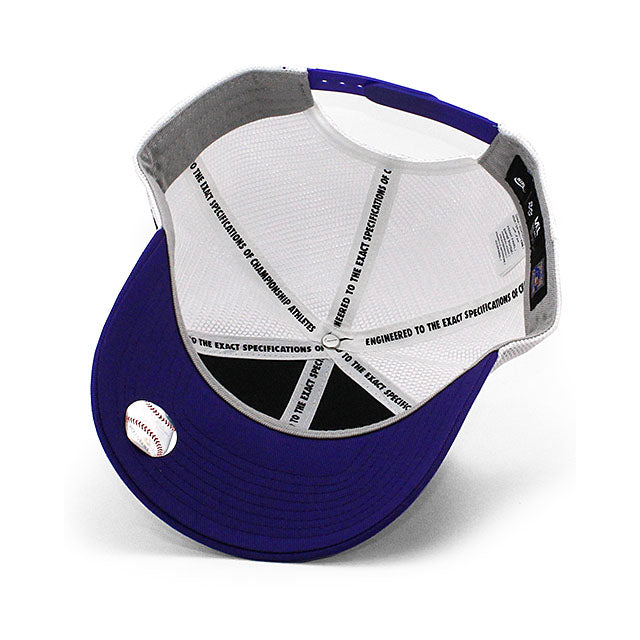 ナイキ メッシュキャップ タンパベイ レイズ MLB RISE TRUCKER MESH CAP PURPLE NIKE