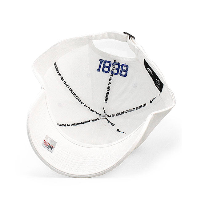 ナイキ キャップ デューク ブルーデビルズ NCAA LEGACY CLUB PERFORMANCE ADJUSTABLE CAP WHITE