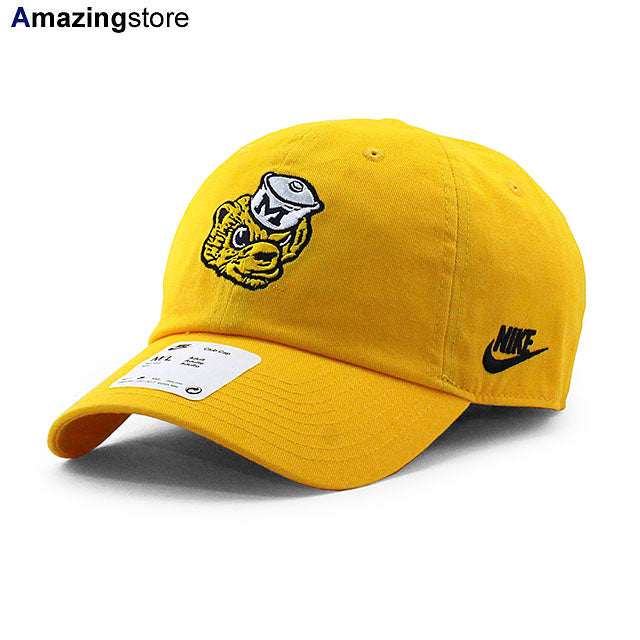 ナイキ キャップ ミシガン ウォルバリンズ NCAA LEGACY CLUB PERFORMANCE CAP GOLD