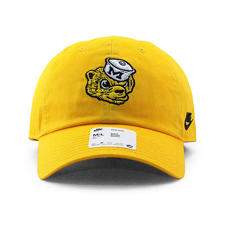 ナイキ キャップ ミシガン ウォルバリンズ NCAA LEGACY CLUB PERFORMANCE CAP GOLD