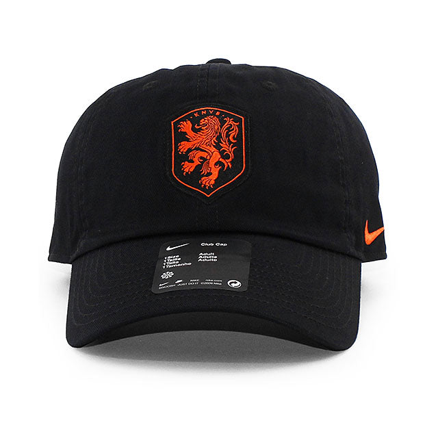 ナイキ キャップ サッカー オランダ代表 CLUB STRAPBACK CAP BLACK