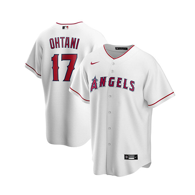 海外取寄 大谷翔平モデル NIKE レプリカユニフォーム HOME REPLICA COOL BASE PLAYER JERSEY WHITE ホワイト ホーム用 ナイキ ロサンゼルス エンゼルス LOS ANGELES ANGELS