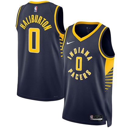 タイリース ハリバートンモデル 海外取寄 ナイキ レプリカユニフォーム インディアナ ペイサーズ SWINGMAN JERSEY NAVY