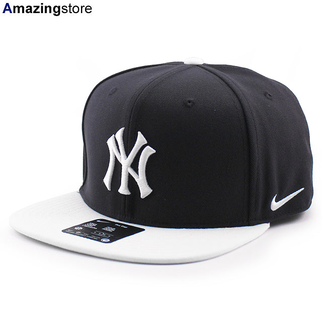 ナイキ キャップ ニューヨーク ヤンキース DRI-FIT PRO STRUCTURED SQUARE BILL CAP PITCH BLUE WHITE