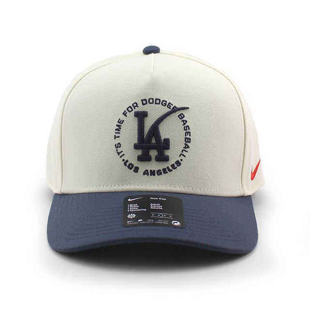 ナイキ キャップ ロサンゼルス ドジャース CITY CONNECT DRI-FIT RISE 5 PANEL ADJUSTABLE CAP COCONUT-THUNDER