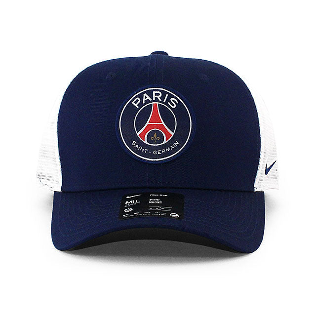 ナイキ メッシュキャップ パリ サンジェルマン FC PSG RISE TRUCKER MESH CAP NAVY