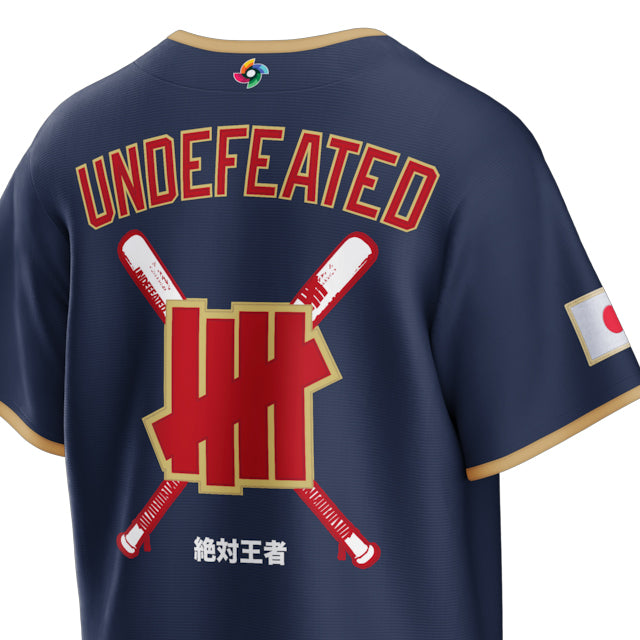 WBC 海外取寄 ナイキ × アンディフィーテッド レプリカユニフォーム 日本代表 2026 WORLD BASEBALL CLASSIC STADIUM JERSEY NAVY