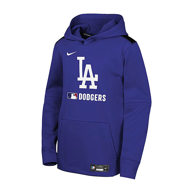 子供用 ナイキ 海外取寄 プルオーバーフーディー ロサンゼルス ドジャース MLB YOUTH AUTHENTIC PULLOVER HOODIE ROYAL