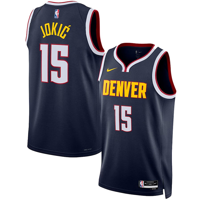 二コラ ヨキッチモデル 海外取寄 ナイキ レプリカユニフォーム デンバー ナゲッツ SWINGMAN JERSEY NAVY