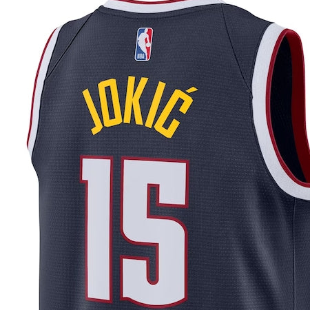 二コラ ヨキッチモデル 海外取寄 ナイキ レプリカユニフォーム デンバー ナゲッツ SWINGMAN JERSEY NAVY