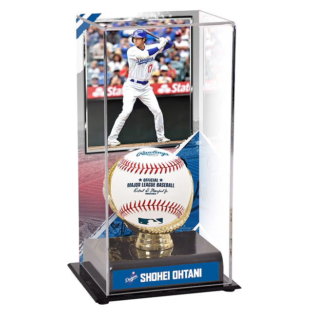 大谷翔平モデル 海外取寄 ボールディスプレー ロサンゼルス ドジャース AUTHENTIC SUBLIMITED DISPLAY CASE