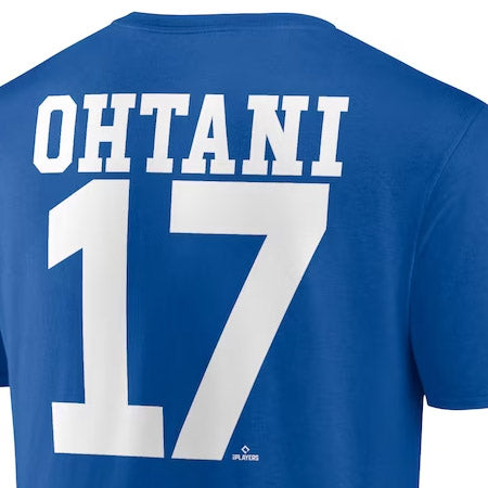 大谷翔平モデル 海外取寄 Tシャツ MLB PLAYER ICON ROYAL BLUE ロサンゼルス ドジャース