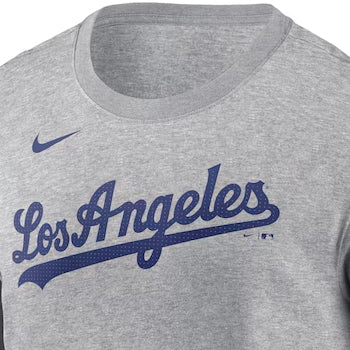 大谷翔平モデル 海外取寄 NIKE Tシャツ ロサンゼルス ドジャース NAME&NUMBER T-SHIRT GREY