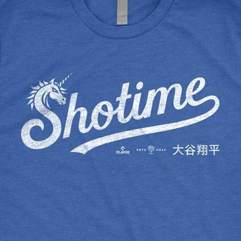 大谷翔平モデル 海外取寄 Tシャツ SHOTIME T-SHIRT