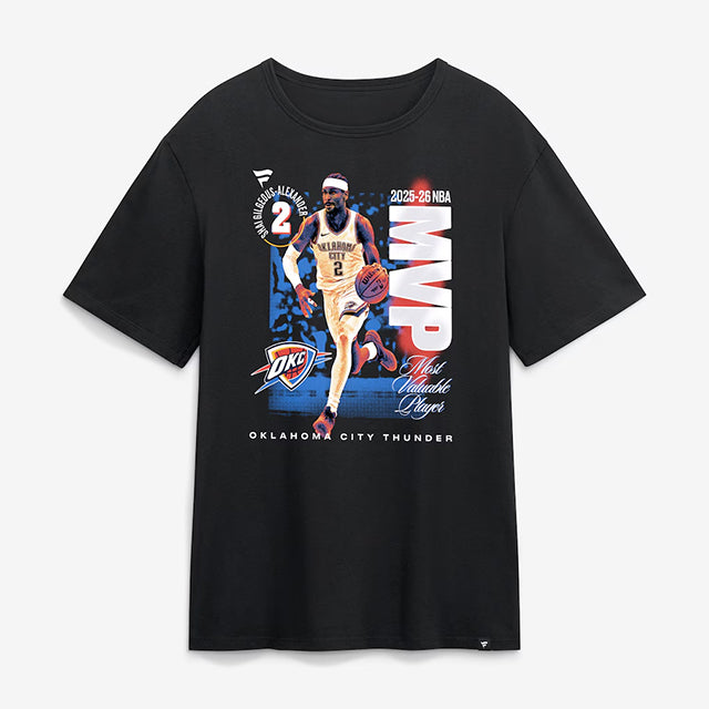 海外取寄 シェイ ギルジャス=アレクサンダー Tシャツ 2025-26 NBA MVP LEGACY T-SHIRT BLACK