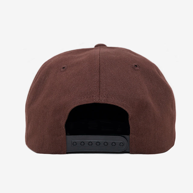 海外取寄 oMA STUDIOS スナップバックキャップ NY BONES SNAPBACK CAP BROWN