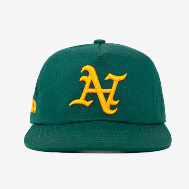 海外取寄 oMA STUDIOS スナップバックキャップ OAKLAND N SNAPBACK CAP GREEN