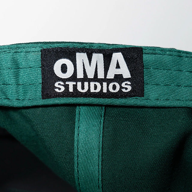海外取寄 oMA STUDIOS スナップバックキャップ OAKLAND N SNAPBACK CAP GREEN