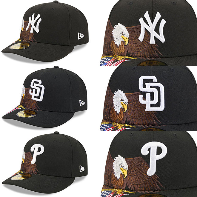 ニューエラ キャップ PC59FIFTY MLB PRE-CURVED AMERICAN EAGLE FITTED CAP